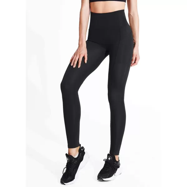 NELEUS Womens Yoga Pant Tummy Control High Waist Running Leggings with Pocket9048 2 PackblackBlack