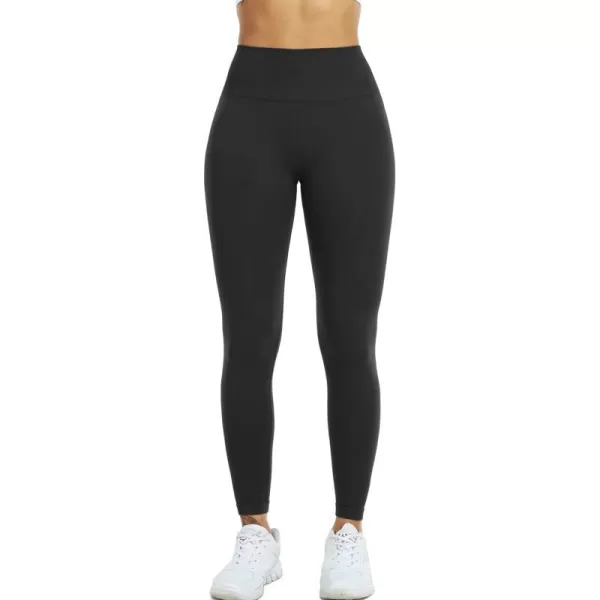 NELEUS Womens Yoga Leggings Tummy Control Workout Running PantsQ1155 1 Packblack