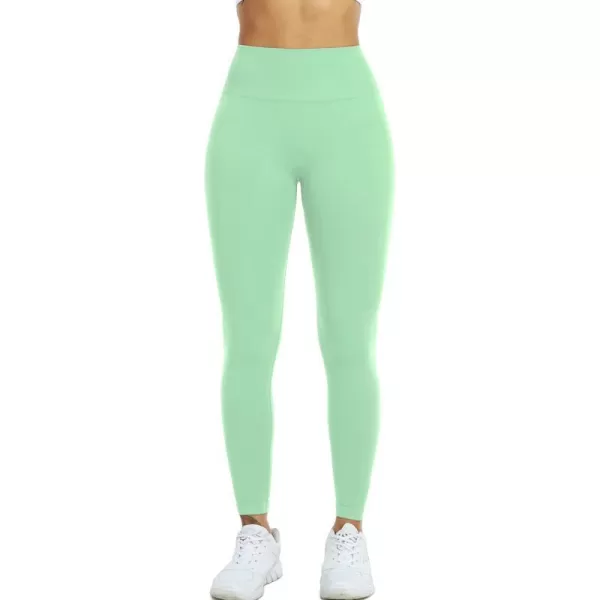 NELEUS Womens Yoga Leggings Tummy Control Workout Running PantsQ1155 1 Packgreen