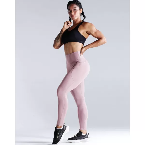 imageNELEUS High Waist Running Workout Leggings for Yoga with Pockets9069 BlackLight PurpleLavender Blush 3 Pack