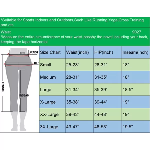 imageNELEUS Womens Tummy Control High Waist Capri Running Leggings Yoga Pants with Pocket9027 BlackNavy Blue 2 Pack
