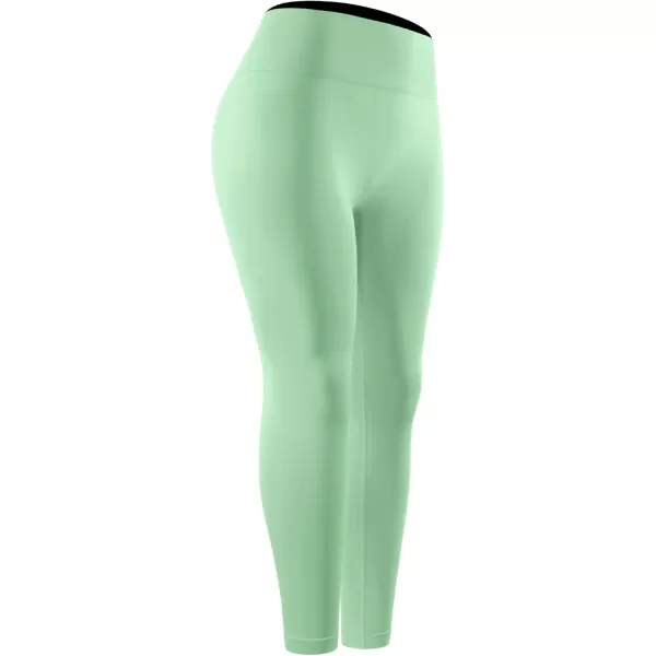 imageNELEUS Workout ShortsLegging for Women Scrunch Seamless Soft High Waist Gym ShortsPantsQ1155 1 Pack green