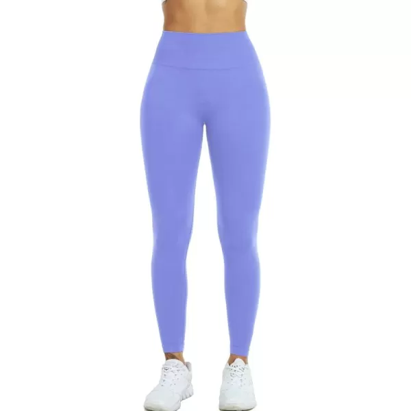 imageNELEUS Workout ShortsLegging for Women Scrunch Seamless Soft High Waist Gym ShortsPantsQ1155 1 Pack purple