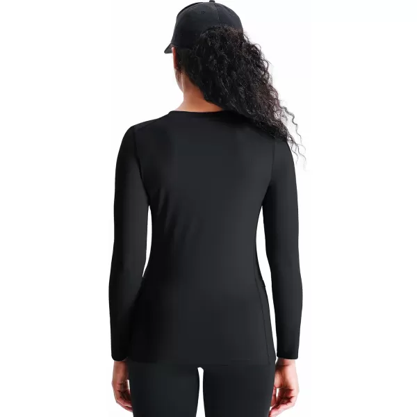 imageNELEUS Womens 3 Pack Athletic Compression Long Sleeve T Shirt Dry Fit8075 RedBlueNavy Blue 3 Pack
