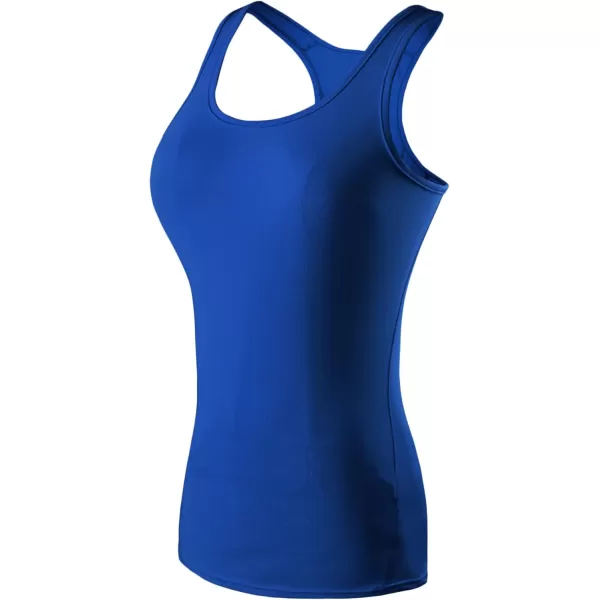 imageNELEUS Womens 3 Pack Compression Base Layer Dry Fit Tank Top04 3 Packblue rose black