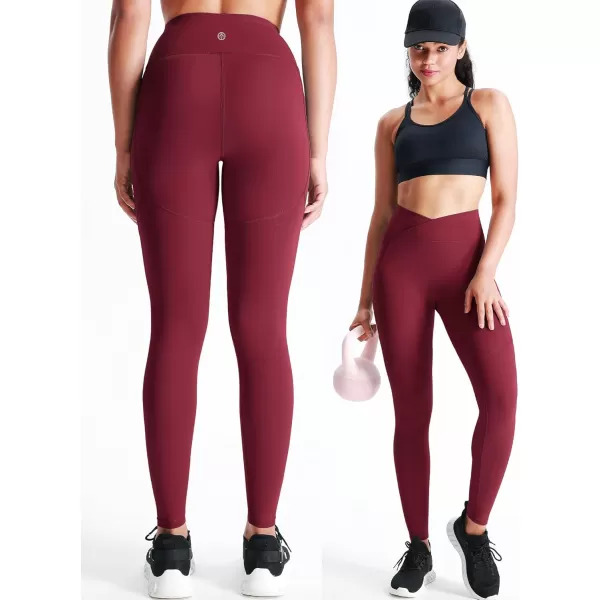 imageNELEUS Womens Yoga Pant Tummy Control High Waist Running Leggings with Pocket9124 BlackGreyRed 3 Pack