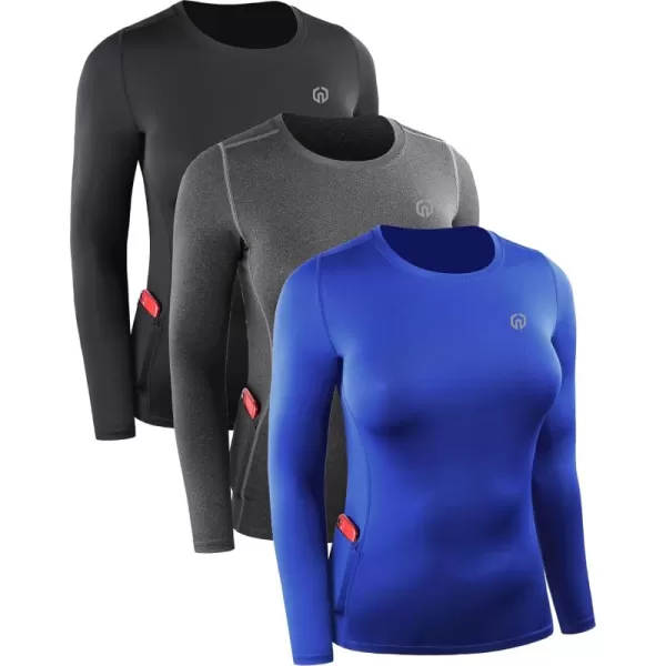 8075 Black/Grey/Blue 3 Pack