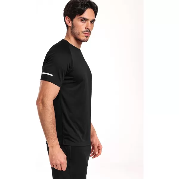 imageNELEUS Mens Dry Fit Mesh Athletic Shirts5016 BlackBlackBlack