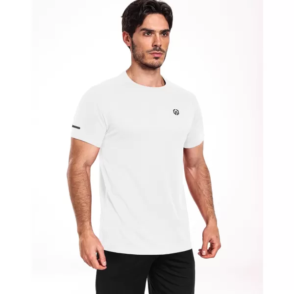imageNELEUS Mens Dry Fit Mesh Athletic Shirts5016 BlackGreyWhite
