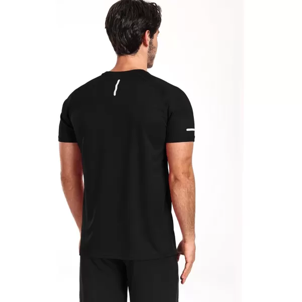 imageNELEUS Mens Dry Fit Mesh Athletic Shirts5016 BlackGreyWhite