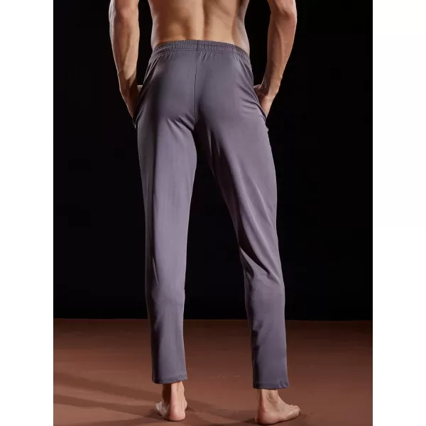 imageNELEUS Mens Workout Athletic Running Tapered Pants7006 One Piece Ofgrey