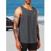 imageNELEUS 4 Pack Mens Gym Shirts Sleeveless Athletic Workout Tank Tops0175 Black  Grey  Navy Blue  White 4 Pack