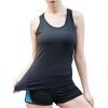 imageNELEUS Womens Workout Tank Top Racerback Yoga Tanks Athletic Gym Shirts06 BlackBlackBlack 3 Pack