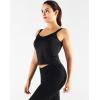 imageNELEUS Womens 3 Pack Athletic Compression Tank Top with Sport Bra Running Shirt8196 BlackGreyBlue