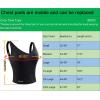 imageNELEUS Womens 3 Pack Athletic Compression Tank Top with Sport Bra Running Shirt8200 BlackGreyRed