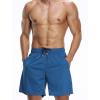 imageNELEUS Mens 7 inch Running Shorts Athletic Gym Workout Shorts with PocketsQ6001 RedNavyBlue 3 Pack