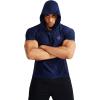 imageNELEUS Mens Dry Fit Performance Athletic Shirt with HoodsNavy