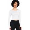 imageNELEUS Womens Running Workout Athletic Crop Shirts Pack of 3208 Black 2pcs  White 2pcs
