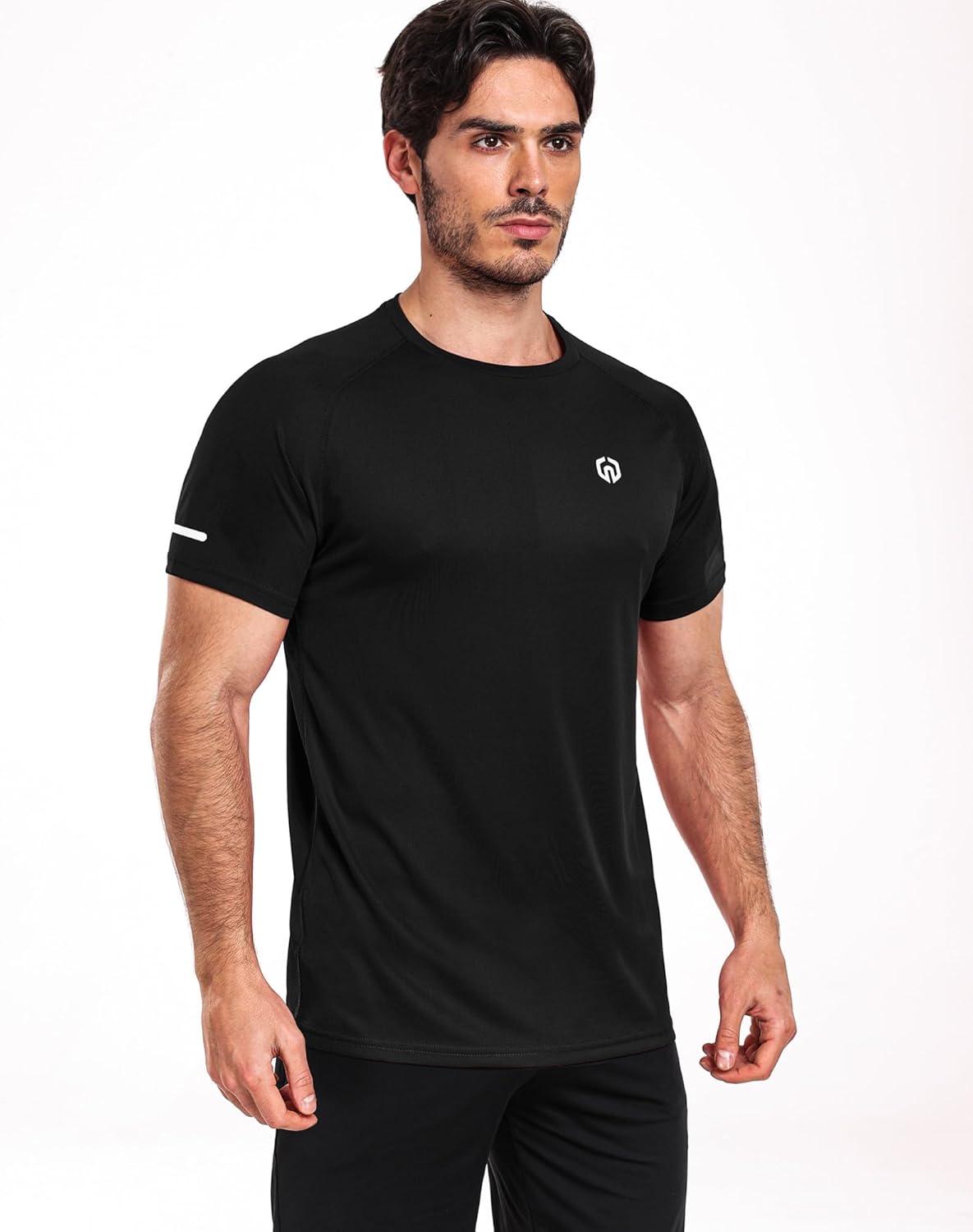 imageNELEUS mens Soft5016 BlackGreyWhite