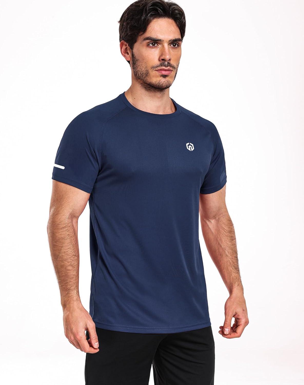 imageNELEUS mens Soft5016 RedOlive GreenNavy Blue