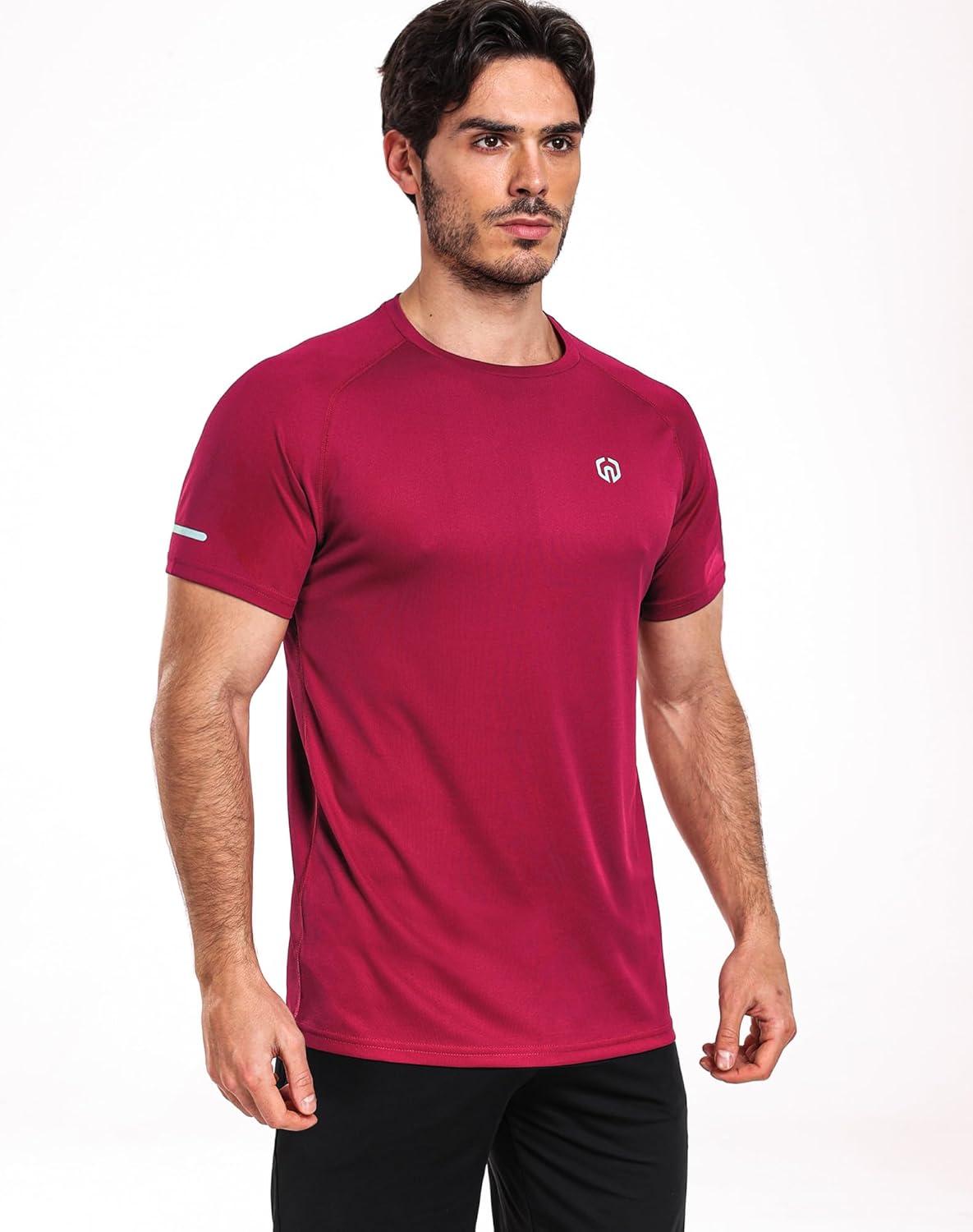 imageNELEUS mens Soft5016 RedOlive GreenNavy Blue