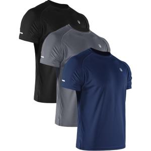 imageNELEUS mens Soft5016 BlackGreyNavy Blue