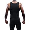 imageNELEUS Mens 3 Pack Dry Fit Compression Tank Top01 3 Packblack grey white