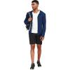 imageNELEUS Mens Workout Fishing Shirts UPF 50 Light Jacket Full Zip Sun Protection Long Sleeve Hoodie for Men Hiking5620 Pack of 1 Navy Blue