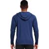 imageNELEUS Mens Workout Long Sleeve Running Shirts Mesh Fishing Hiking TShirtsHoodedHooded BlackNavy BlueGreen 3 Pack