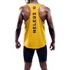 imageNELEUS Mens Workout Running Tank Top Sleeveless Gym Athletic Shirts5031 3 Pack Red yellow navy