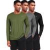 Crewneck: Black/Grey/Green 3 Pack Crewneck: Black/Grey/Green 3 Pack