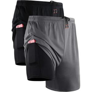 imageNELEUS mens Soft6070 BlackGrey 2 Pack