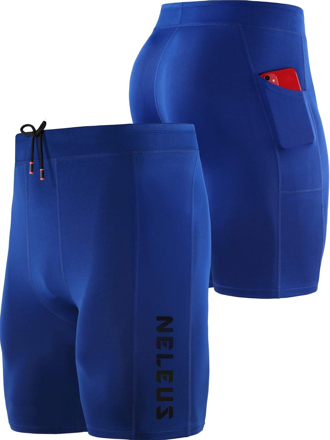 imageNELEUS mens Soft6072 BlackGreyBlue 3 Pack