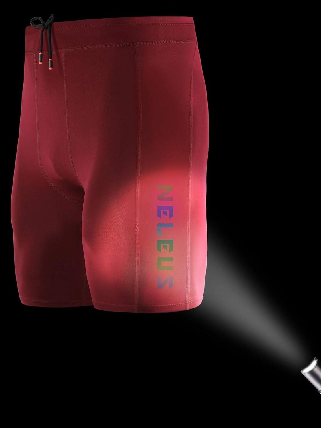 imageNELEUS mens Soft6072 BlackGreyRed 3 Pack