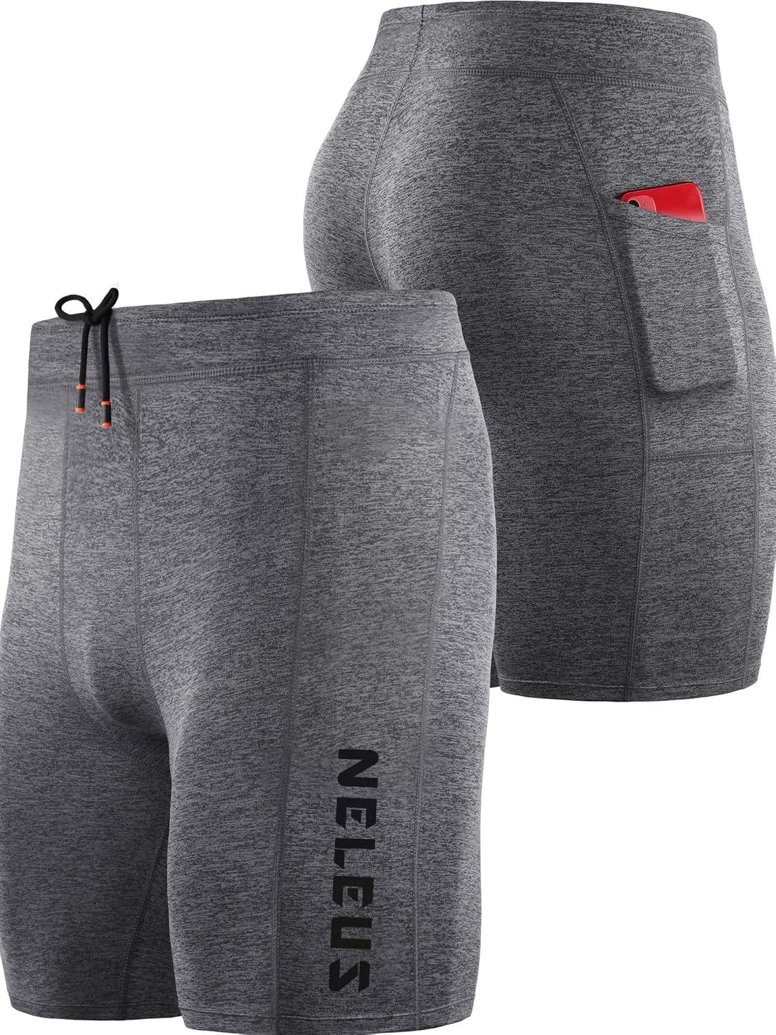 imageNELEUS mens Soft6072 BlackGreyWhite 3 Pack