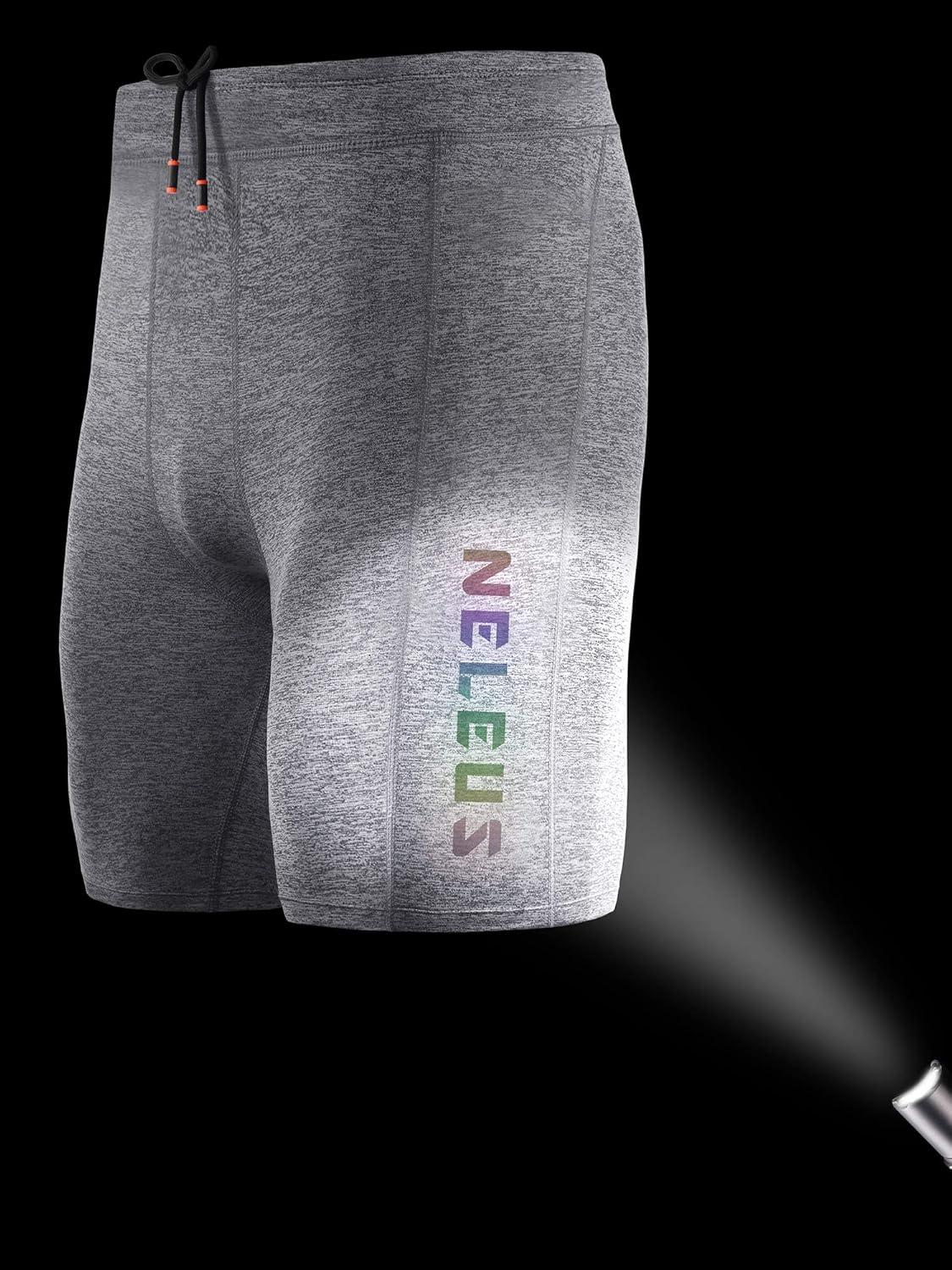 imageNELEUS mens Soft6072 BlackGreyWhite 3 Pack