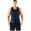 imageNELEUS Mens 3 Pack Dry Fit YBack Muscle Tank Top5161 RedOlive GreenNavy Blue