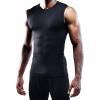imageNELEUS Mens 3 Pack Dry Fit YBack Muscle Tank Top803 BlackBlackBlack 3 Pack