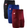 6072 Black/Blue/Red 3 Pack