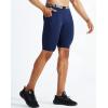 imageNELEUS Mens 3 Pack Running Compression Shorts with Pockets6063 BlackGreyNavy Blue 3 Pack