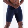 imageNELEUS Mens 3 Pack Running Compression Shorts with Pockets6081 GreyWhiteNavy Blue 3 Pack