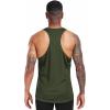 imageNELEUS Mens 3 Pack Running Tank Top Dry Fit YBack Athletic Workout Tank Tops6 PackBlack2pcs navy2pcs olive Green2pcs