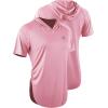 imageNELEUS Womens 3 Pack Running Shirt Sun Protection Workout Athletic Shirt with Hoods8104 PinkGreyPurple 3 Pack