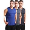 V-neck: Black/Grey/Blue  3 Pack
