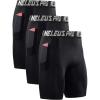 imageNELEUS Mens 3 Pack Running Compression Shorts with Pockets6063 BlackBlackBlack 3 Pack
