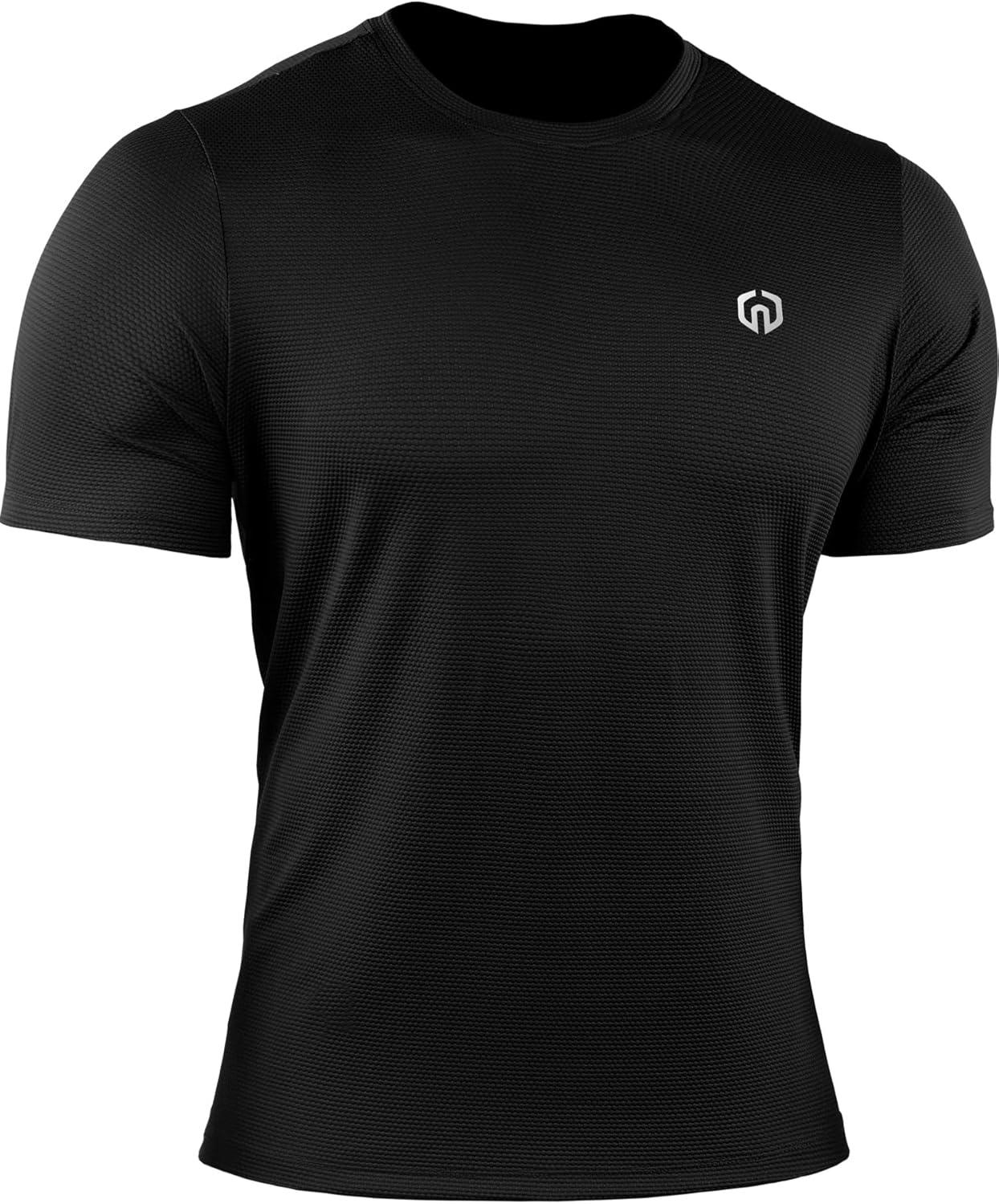 imageNELEUS Mens 3 or 4 Pack Workout Athletic Compression Shirts508 BlackBlackBlack 3 Pack