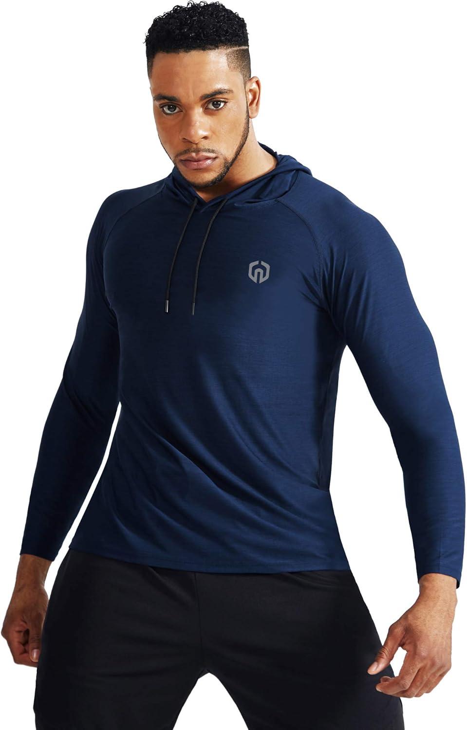 imageNELEUS mens Soft5071 NavyLight GreyLight Green 3 Pack