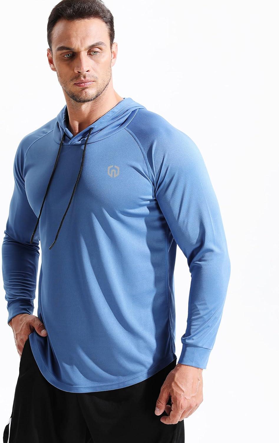 imageNELEUS mens Soft5147 BlackGreyBlue 3 Pack