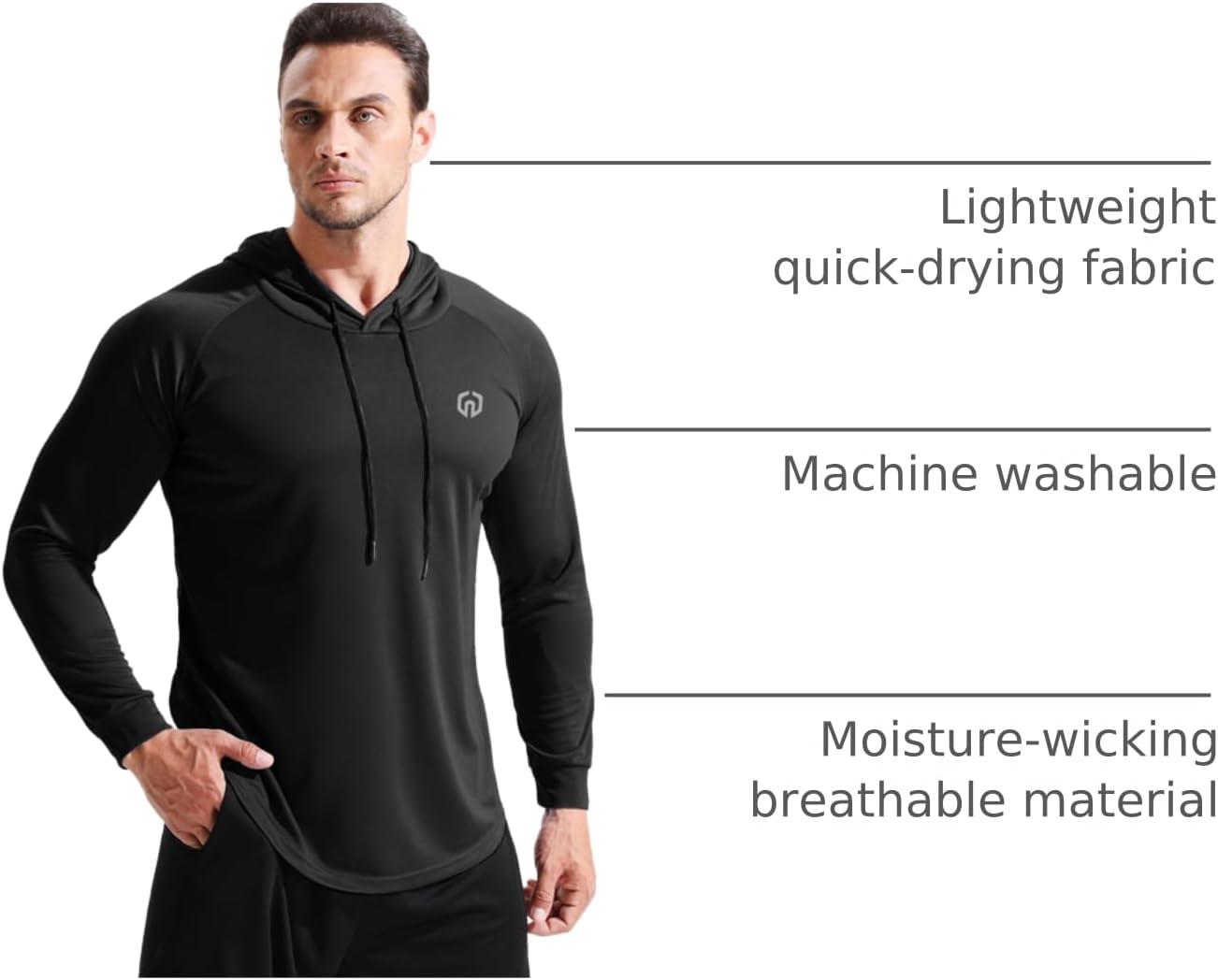 imageNELEUS mens Soft5147 BlackGreyRed 3 Pack