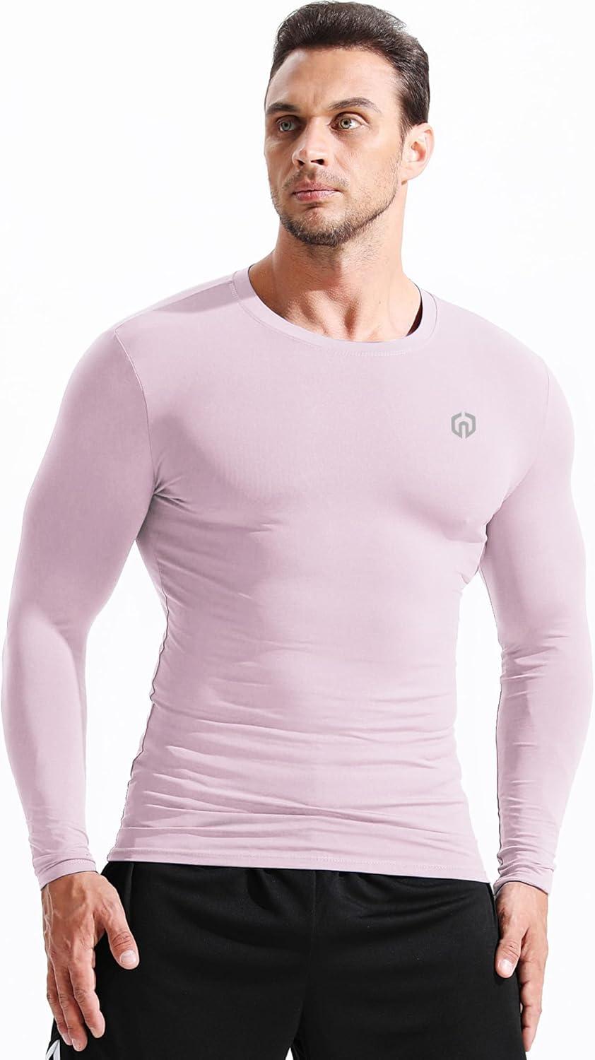 imageNELEUS mens SoftZ020 BlackGreyPink